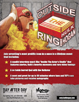 Hulk Hogan Graphic Design Poster